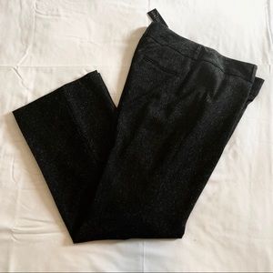 WHBM Black Flecked Sz 12 New With Tags Modern Fit